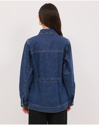 Calli - Margot Denim Barn Jacket
