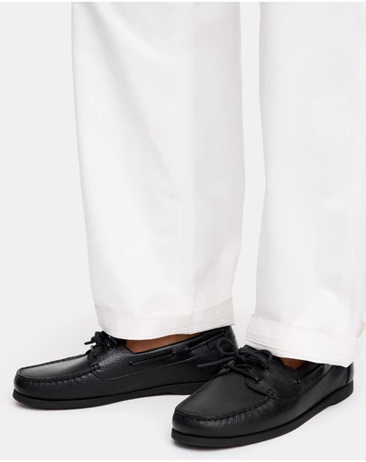 ARKET - Leather Boat Shoes - Men's