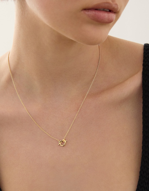 Najo - Eternal Yellow Gold Necklace (45cm+ext)