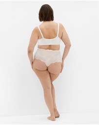 City Chic - Smooth & Chic Front Close Cotton Push Up Bra