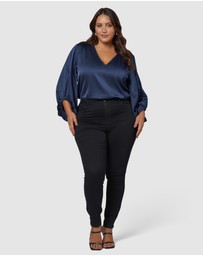 Pink Dusk by Curve Project - Lover Boy Blouse