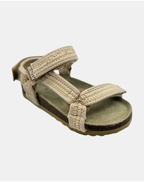 Human - Epic Kids Raffia Sandals