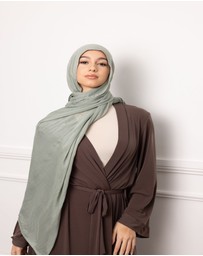 Mod Squad - Double Stitch Hijab- Mint