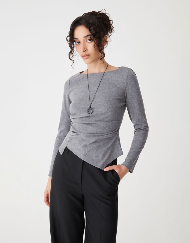 Forcast - Calia Asymmetric Knit Top