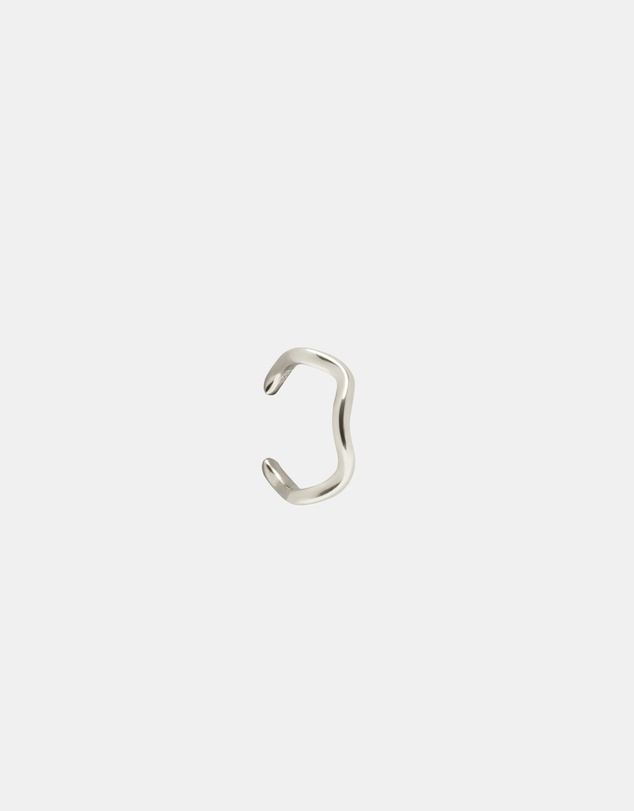 SAINT VALENTINE - Vera Wave Ear Cuff - Silver