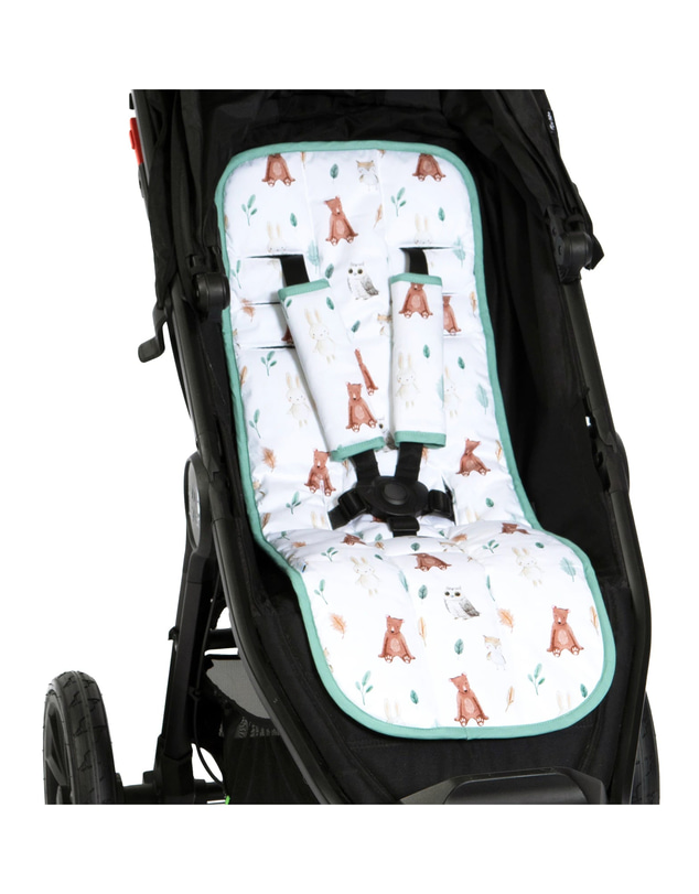 All 4 Ella - Pram Liner Forest Friends