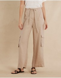 Amelius - Ciel Linen Cargo Pant