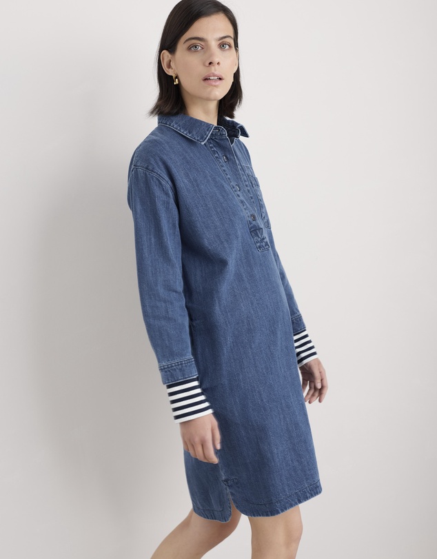Seasalt - Seasalt Cornwall Blue Guidebook Dress