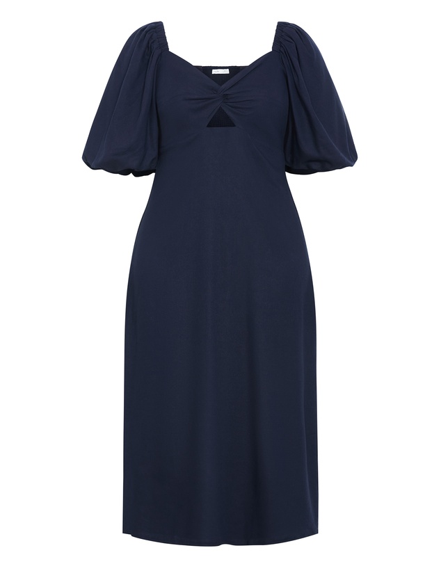 City Chic - Plus size Nala Maxi Dress - navy