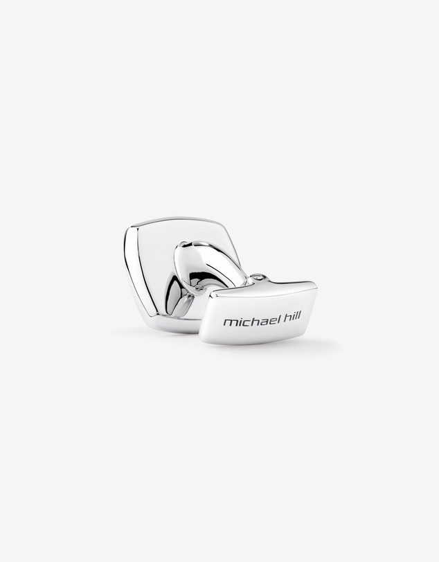 Michael Hill - Onyx Square Cufflinks in Sterling Silver