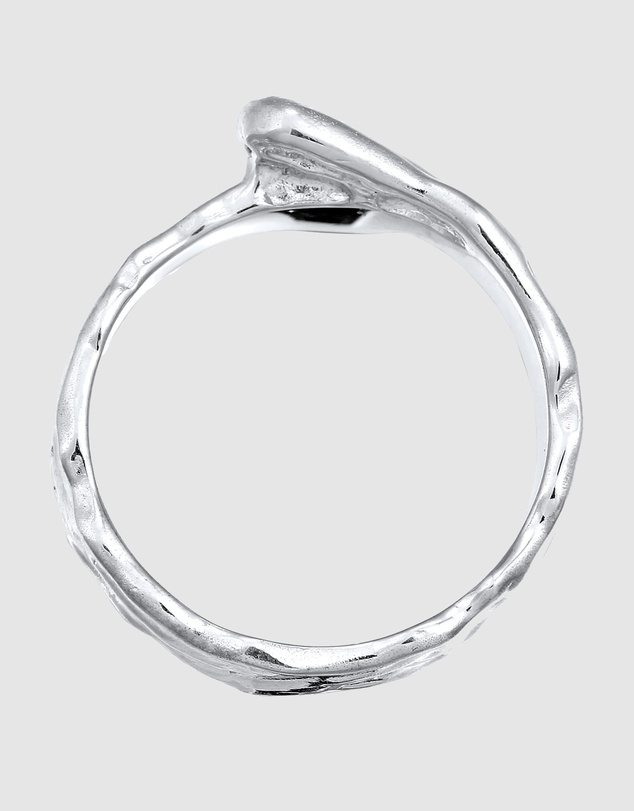 Kuzzoi - ICONIC EXCLUSIVE - Organic Band Ring in 925 Sterling Silver