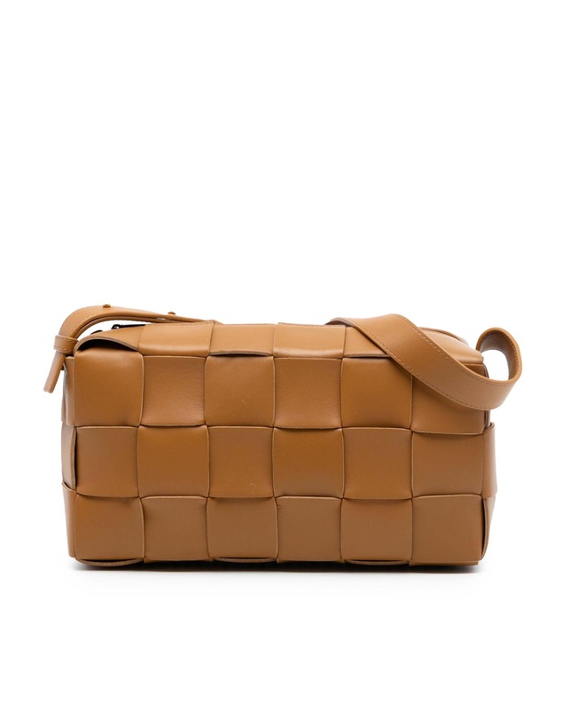 Pre-Loved by Azura Reborn - Pre-Loved Nappa Intrecciato Brick Cassette