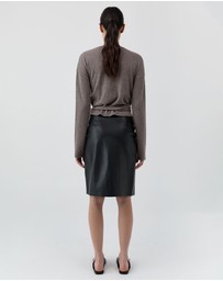 St. Agni - Cashmere Wrap Cardigan