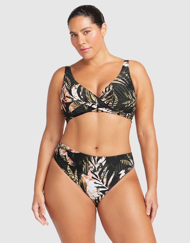Artesands - Neo Du Palmis Monet Curve Fit Mid Rise Swim Pant