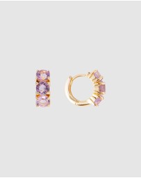 FAIRLEY - Amethyst Huggies