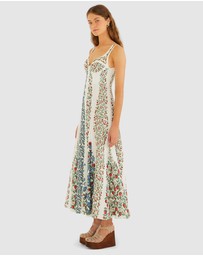 Farm Rio - Fruit Beauty Off-White Maxi Dress