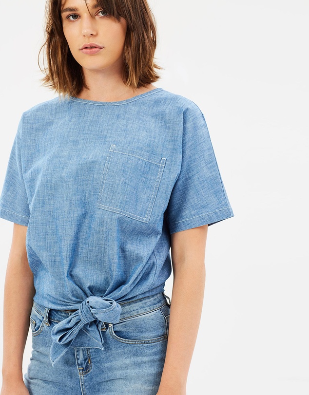 SABA - Adelene Chambray Shirt