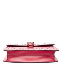 Pre-Loved by Azura Reborn - Pre-Loved Small Studded Leather Laser Cut Square Serpenti Forever Chain Crossbody