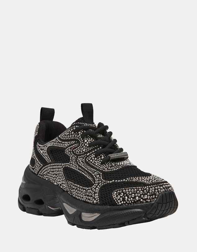 Steve Madden - Zonar-R Black/Pewter Sneakers
