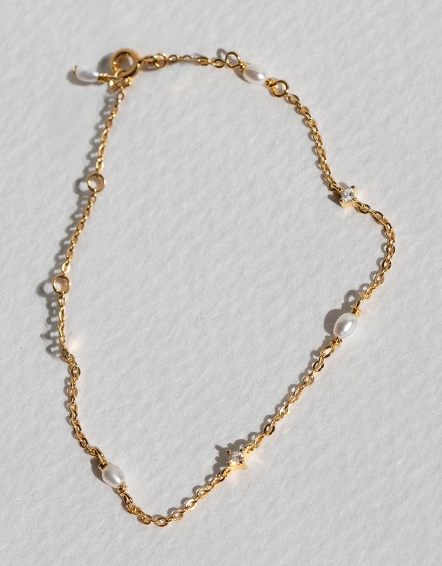SAINT VALENTINE - Stars & Moons Bracelet - Gold
