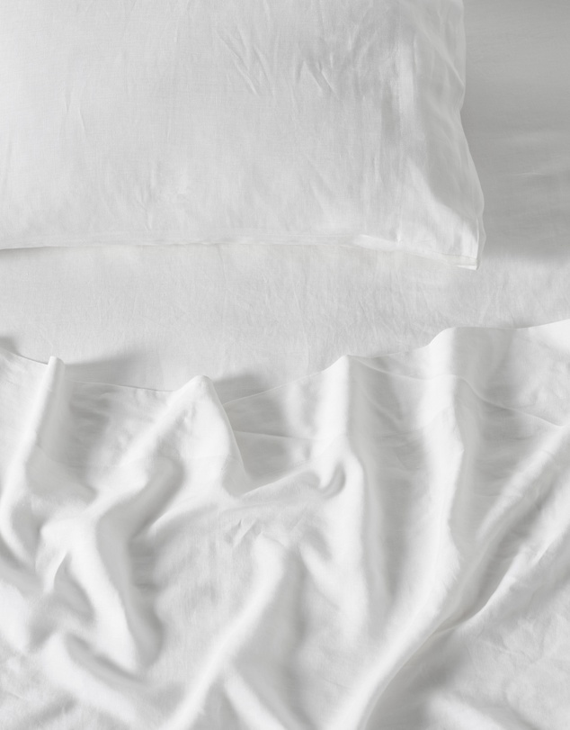 Linen House - Nimes Pure Linen Flat Sheet