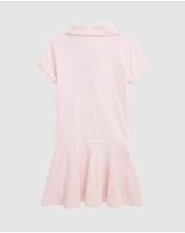 Polo Ralph Lauren - Stretch Mesh Polo Dress - ICONIC EXCLUSIVE - Babies-Kids