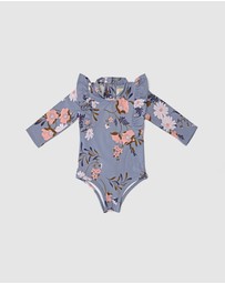 WITH LOVE FOR KIDS - Shimmy Long Sleeve Swimmers - Babies - Kids