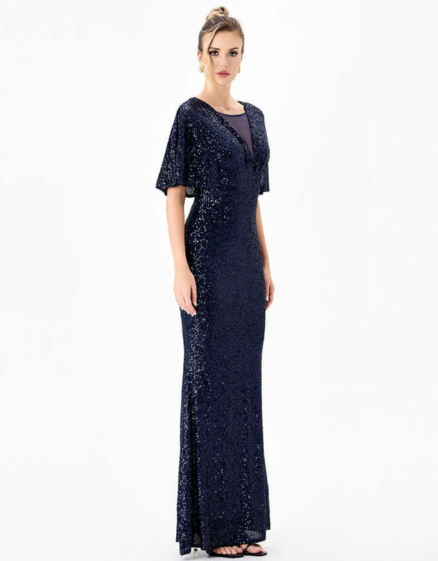 Bariano - Paola Flutter Sequin Maxi