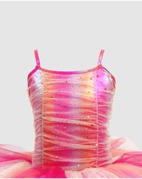 Pink Poppy - Vibrant Vacation Party Tutu