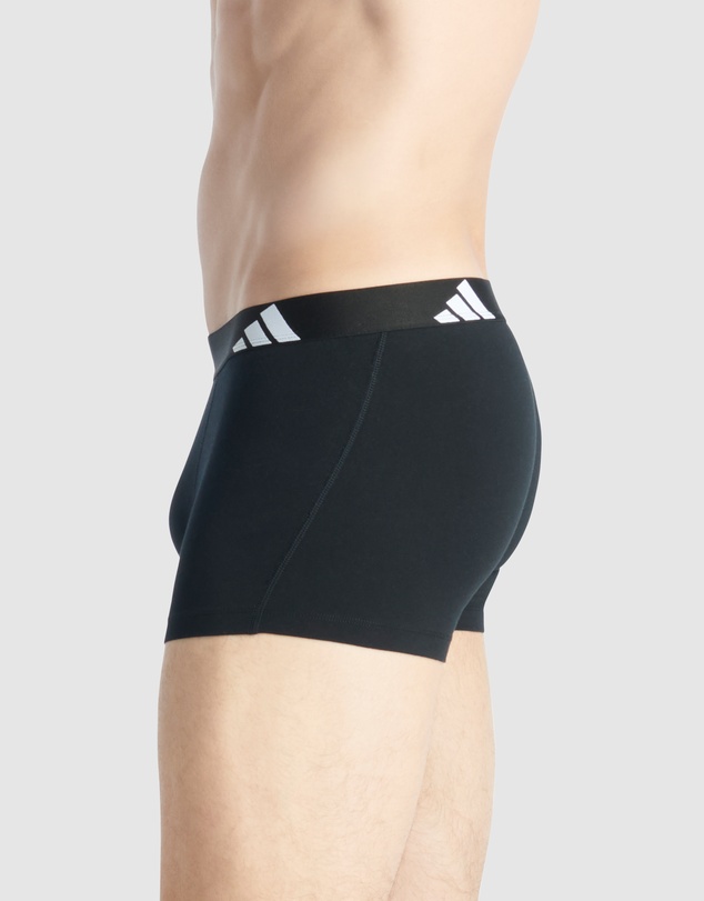 adidas Sportswear - 3 Pack Active Flex Cotton Trunk Underwear