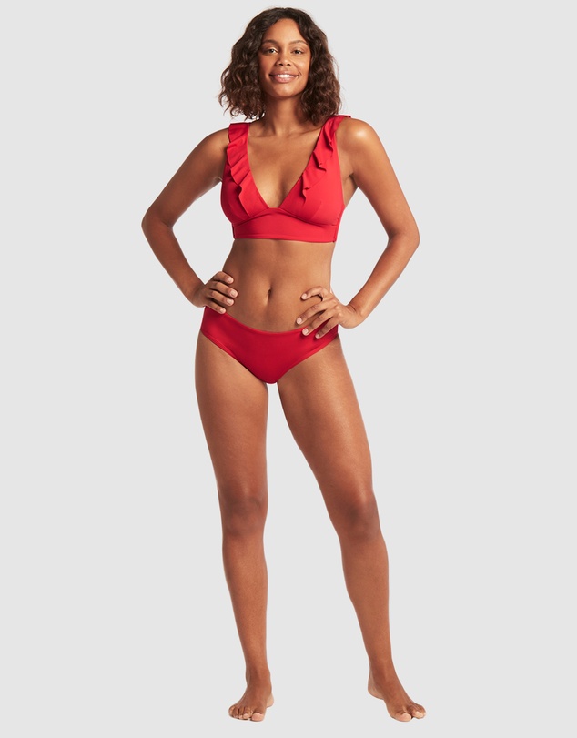 Sea Level Australia - Essentials Frill Bra Top