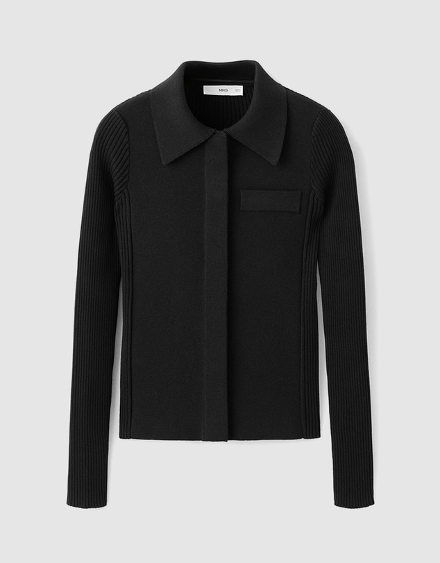 M.N.G - Pocket Knit Cardigan