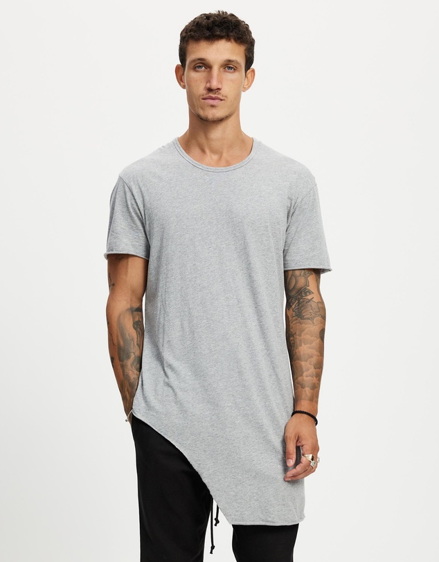 Surrounded By Ghosts - The Coltan Cotton Asymmetrical Tail T-Shirt
