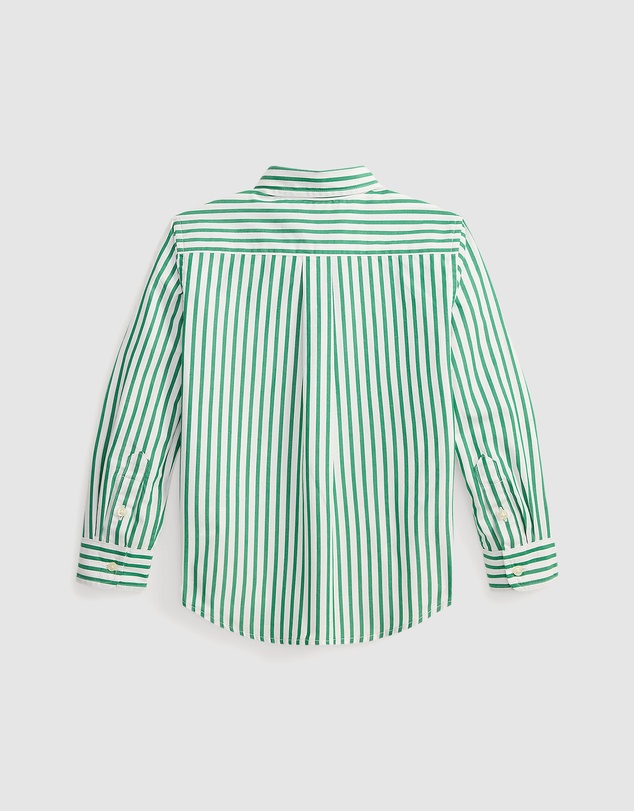 Polo Ralph Lauren - Striped Cotton Poplin Shirt - Kids