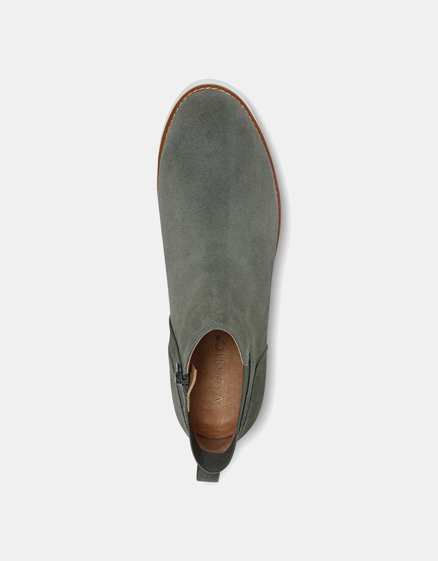 Vionic - Brionie Chelsea Boot - Olive Suede