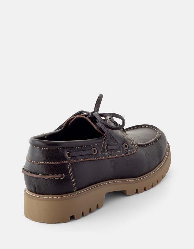 Uncut - Bermuda Leather Boat Shoes