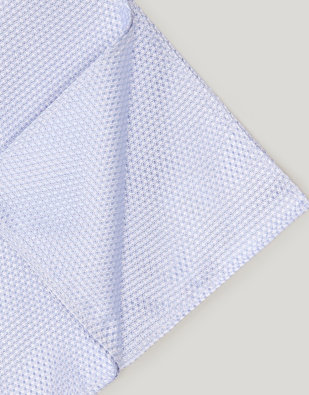 Politix - Silk Textured Two-tone Pocket Square