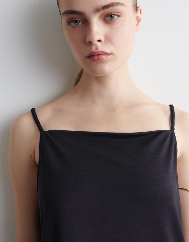 COS - Square-Neck Strappy Jersey Dress