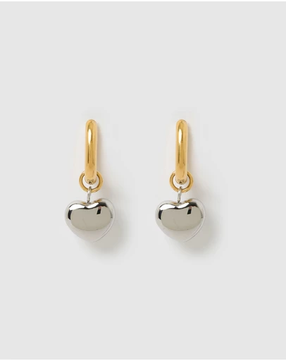 Miz Casa and Co - Louisa Heart Earrings