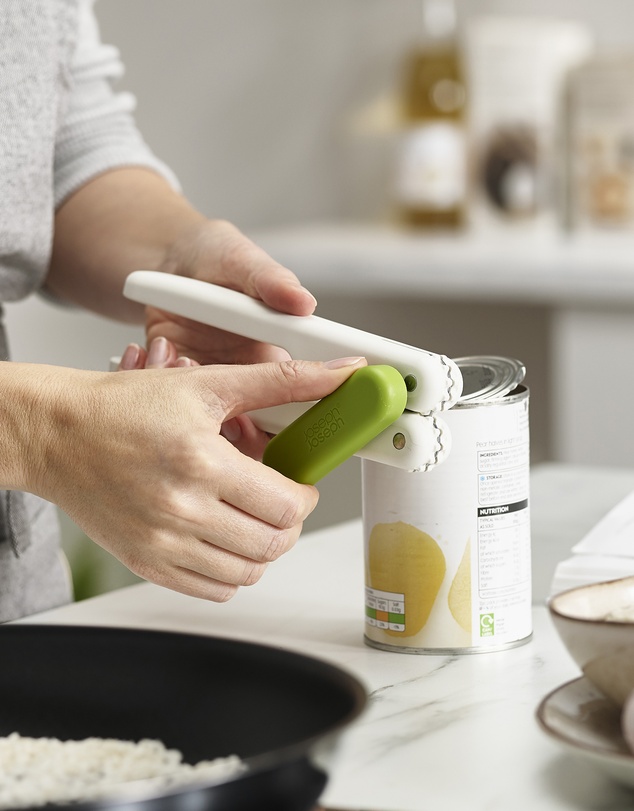 Joseph Joseph - Pivot™ 3-in-1 Can Opener (White/Green)