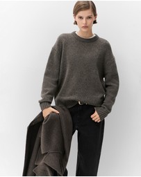 UNISON - Merino Wool Crew Neck Knit