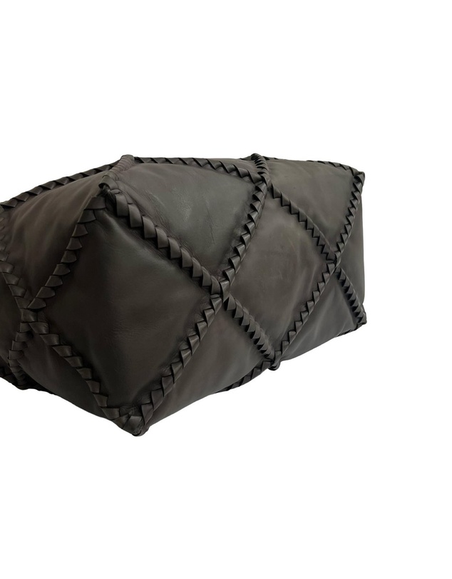 Pre-Loved by Azura Reborn - Pre-Loved Nappa Diamond Intrecciato Tote