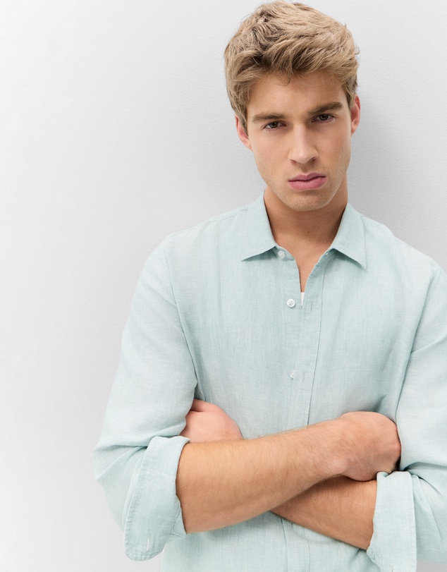 UNISON - Linen Regular Fit Shirt