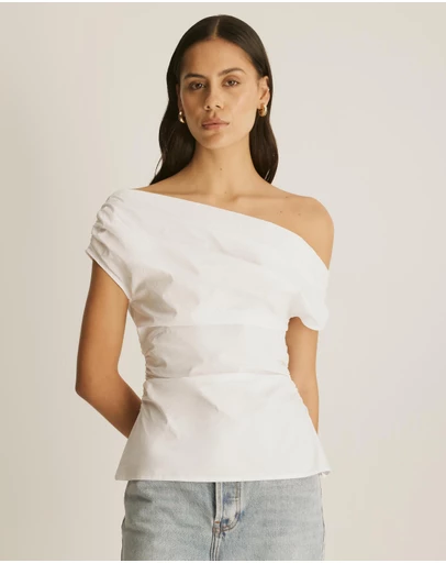 Atmos&Here - Nadia Cotton Sateen Top