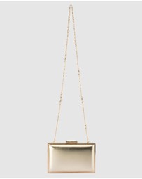 Olga Berg - Sammi Crystal Frame Clutch