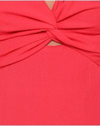 Petal & Pup - Archer Midi Dress - Red