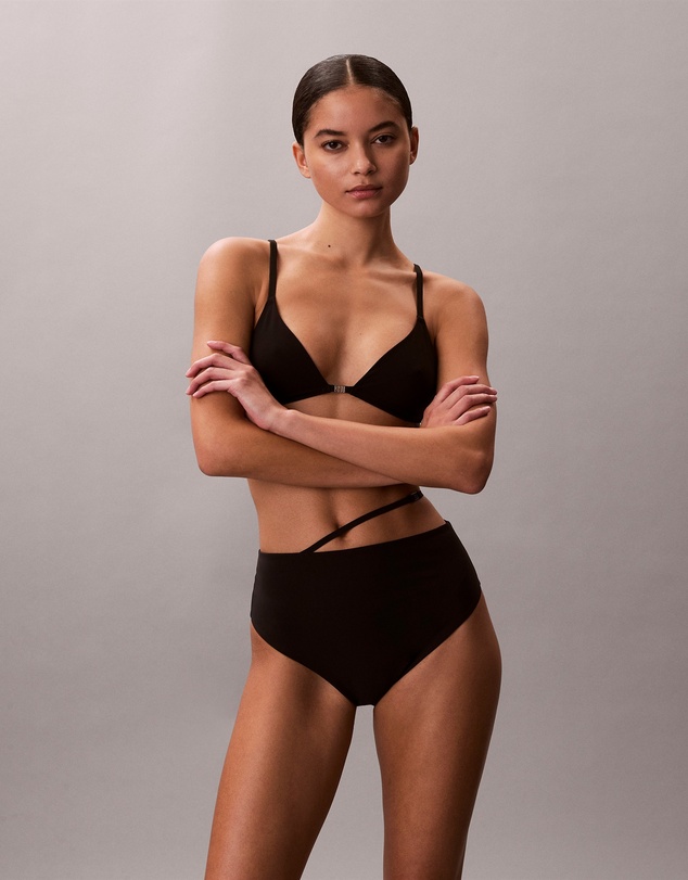 Calvin Klein - CK Tailored High Waisted Bikini Bottoms