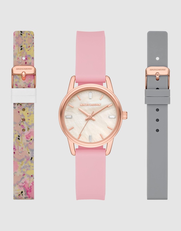 Skechers - Sets Blush Pink Analogue Watch