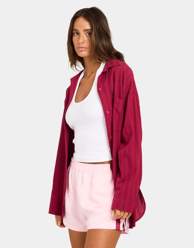 Roxy - Womens Carter Long Sleeve Shirt