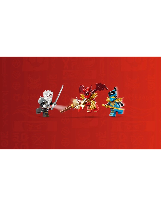 LEGO - 71863 Zilvar's Beast against Kai & Nya